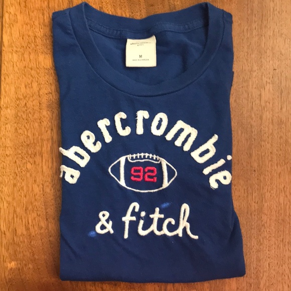 Unisex Abercrombie Embroidered Short Sleeve Tee - Picture 5 of 5